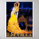 Suche nach vintages flamenco poster Sevilla