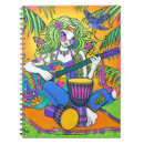 Recherche de guitare hippie Arc en ciel