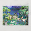 Recherche de lapin magique cartes postales Forêt
