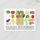 Suche nach obst und gemüse visitenkarten Koch