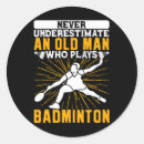 Suche nach alte zeit aufkleber Badminton