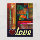 Recherche de carré abstrait cartes postales Pour tous