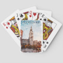 Recherche de ville jeux de cartes Aquarelle
