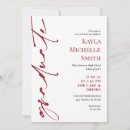 Recherche de typography graduation invitations Élégant