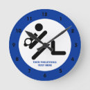 Suche nach volleyball wanduhren Blue