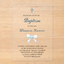 Recherche de noeud bleu invitations Bébé garçon