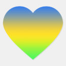 Suche nach blaues herz aufkleber Ombre