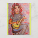 Recherche de ukulele cartes postales Cordes