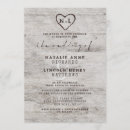 Recherche de bois patiné invitations Couple