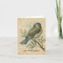 Recherche de mésange vœux cartes Bleu