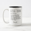 Recherche de définition tasses De collègue