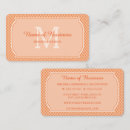 Suche nach orange monogramm visitenkarten Customer