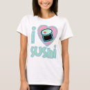 Recherche de sushi femme tshirts Repas