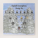 Suche nach immergrüner baum puzzle Aquarell