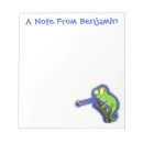 Recherche de lézards blocsnotes Illustration
