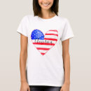 Suche nach herz von amerika tshirts Streifen
