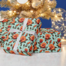 Recherche de roses rouges papier cadeau Orange