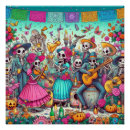 Recherche de crâne mexicain posters Halloween