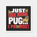 Recherche de chien de carlin serviettes Drôle