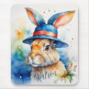 Recherche de lapin bleu tapis souris Pâques