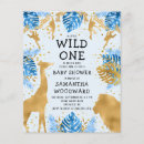 Recherche de blue safari baby shower invitations Mignonette