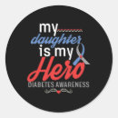 Recherche de papa héros autocollants Fille