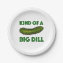 Recherche de pickle paper assiettes Cornichon