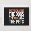 Recherche de citrouille de chat halloween invitations Horreur