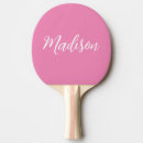 Recherche de typographie raquettes ping pong Mignon