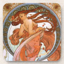 Recherche de mucha dessous de verres Cru
