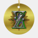 Recherche de monogramme z ornements Noël