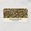 Recherche de taches léopard cartes visite Motif