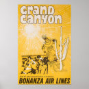 Recherche de de canyon grand art D'affiche de voyage vintage
