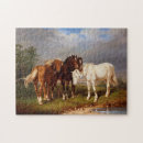 Recherche de cheval noir puzzles Nature
