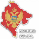 Recherche de montenegro autocollants Drapeaux du monde