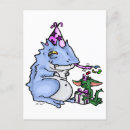 Recherche de monstre anniversaire cartes Mignonette