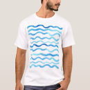 Suche nach blaue wellen tshirts Abstrakt