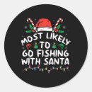 Recherche de aller pêche autocollants Noël