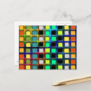 Suche nach bunte quadrate postkarten Muster