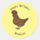 Recherche de poli autocollants Poulet