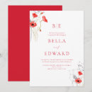 Recherche de red floral mariage invitations Aquarelle