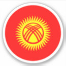 Recherche de kirghizistan autocollants Drapeau