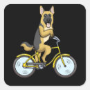 Recherche de berger allemand drôle autocollants Amoureux des chiens