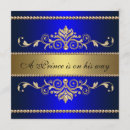 Recherche de flourish invitations Bleu