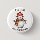 Recherche de christmas badges Bonhomme de neige