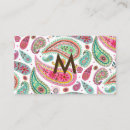 Suche nach paisley visitenkarten Boho