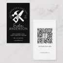 Recherche de menuisier cartes visite Homme de main