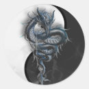 Recherche de yin yang autocollants Dragon