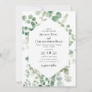Recherche de eucalyptus wreath invitations Vert