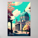 Suche nach berlin illustration poster Vintag